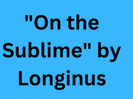 On the Sublime by Longinus