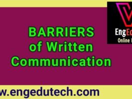 Barriers to Written Communication