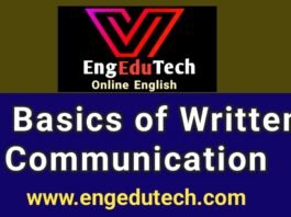 Basics of Written Communication