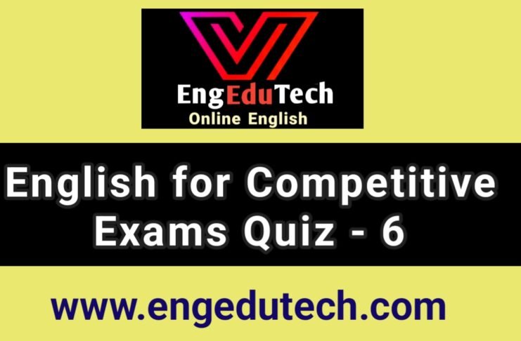 Competitive Exams Quiz - 6